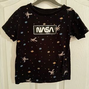 Eighty Eight Black NASA Space Adventure Tee